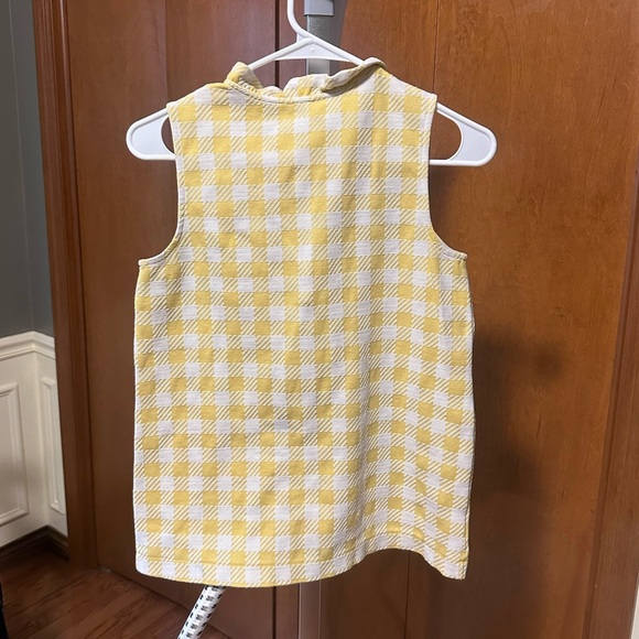 Ann Taylor yellow plaid shell tank - Picture 3 of 3